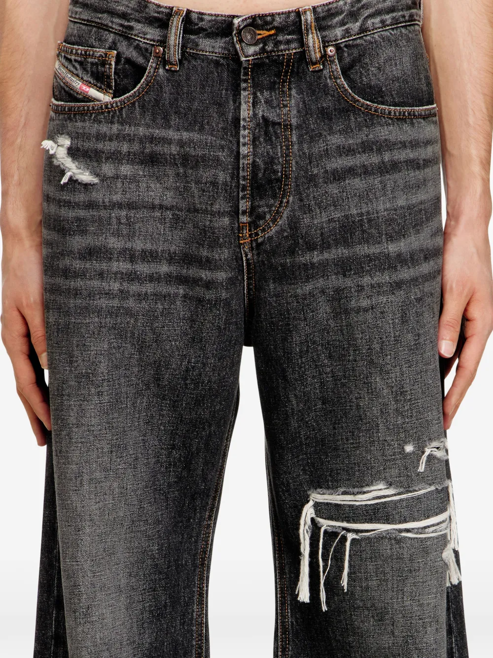 Diesel D-Rise ジーンズ | ブラック | FARFETCH JP