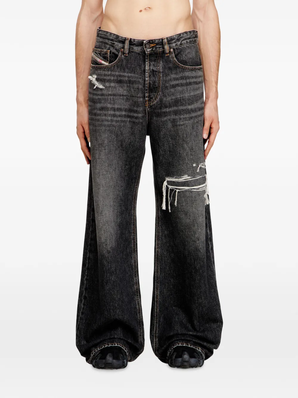 Diesel D-Rise ジーンズ | ブラック | FARFETCH JP