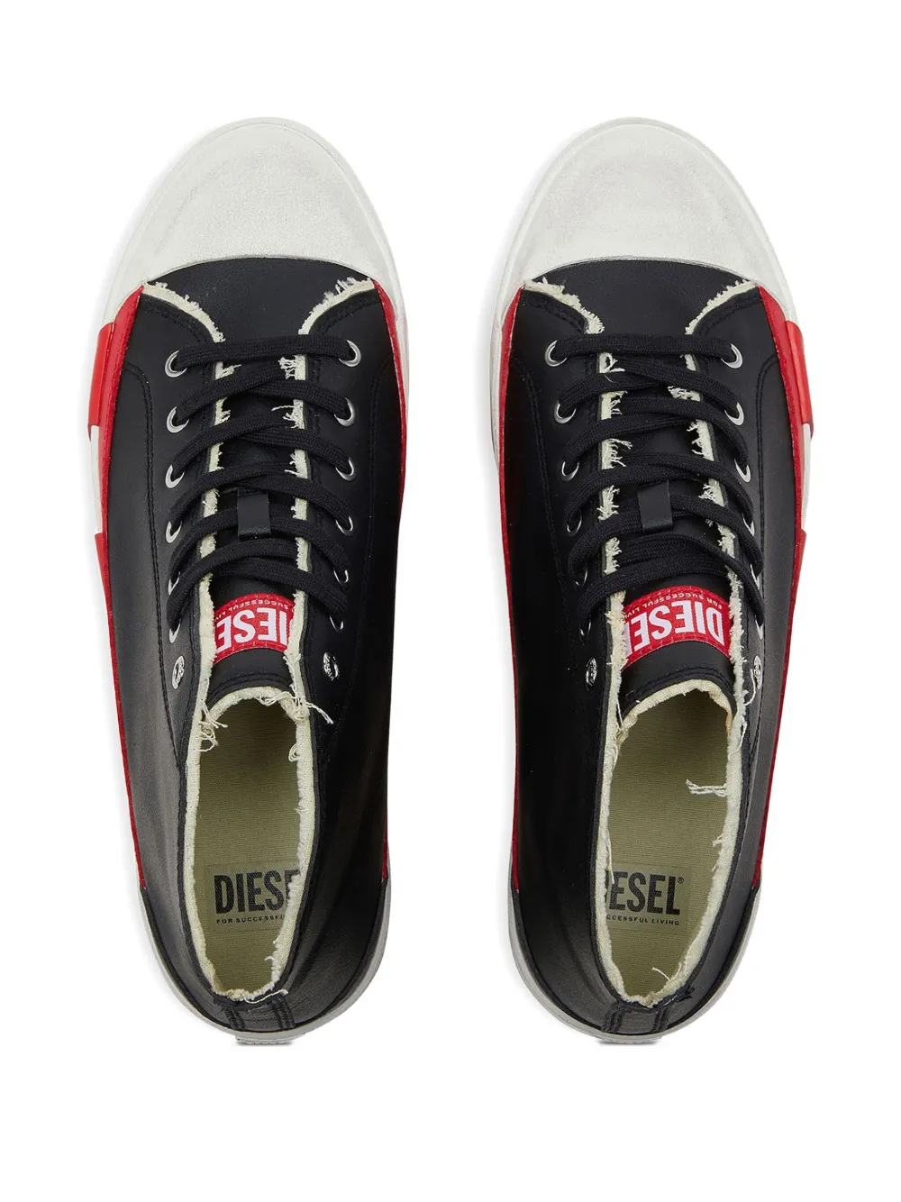 Diesel S-D-Verse Mid II sneakers Zwart