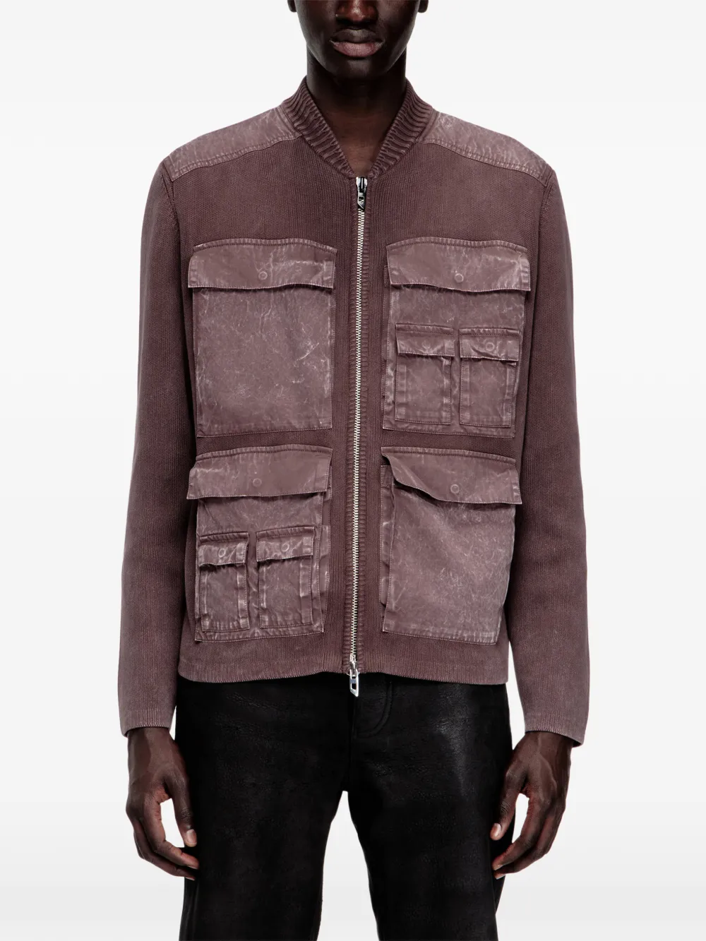  Diesel K-gerome Cardigan - Brown 