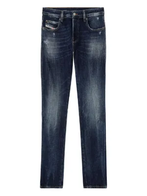 Jeans Diesel Pour Homme - Taille W30/L32, Coupe Droite, Bleu, Occasion En Très Bon état
