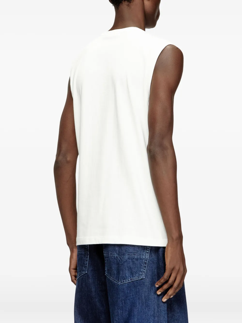 Diesel T-Bisco-Iod tanktop Wit