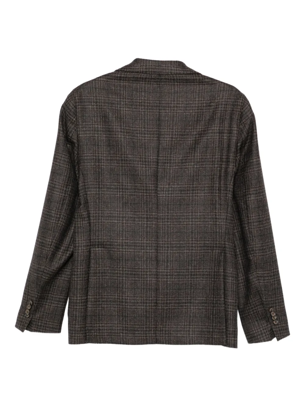 LUIGI BIANCHI MANTOVA checked single-breasted blazer | Blazers | Image 2