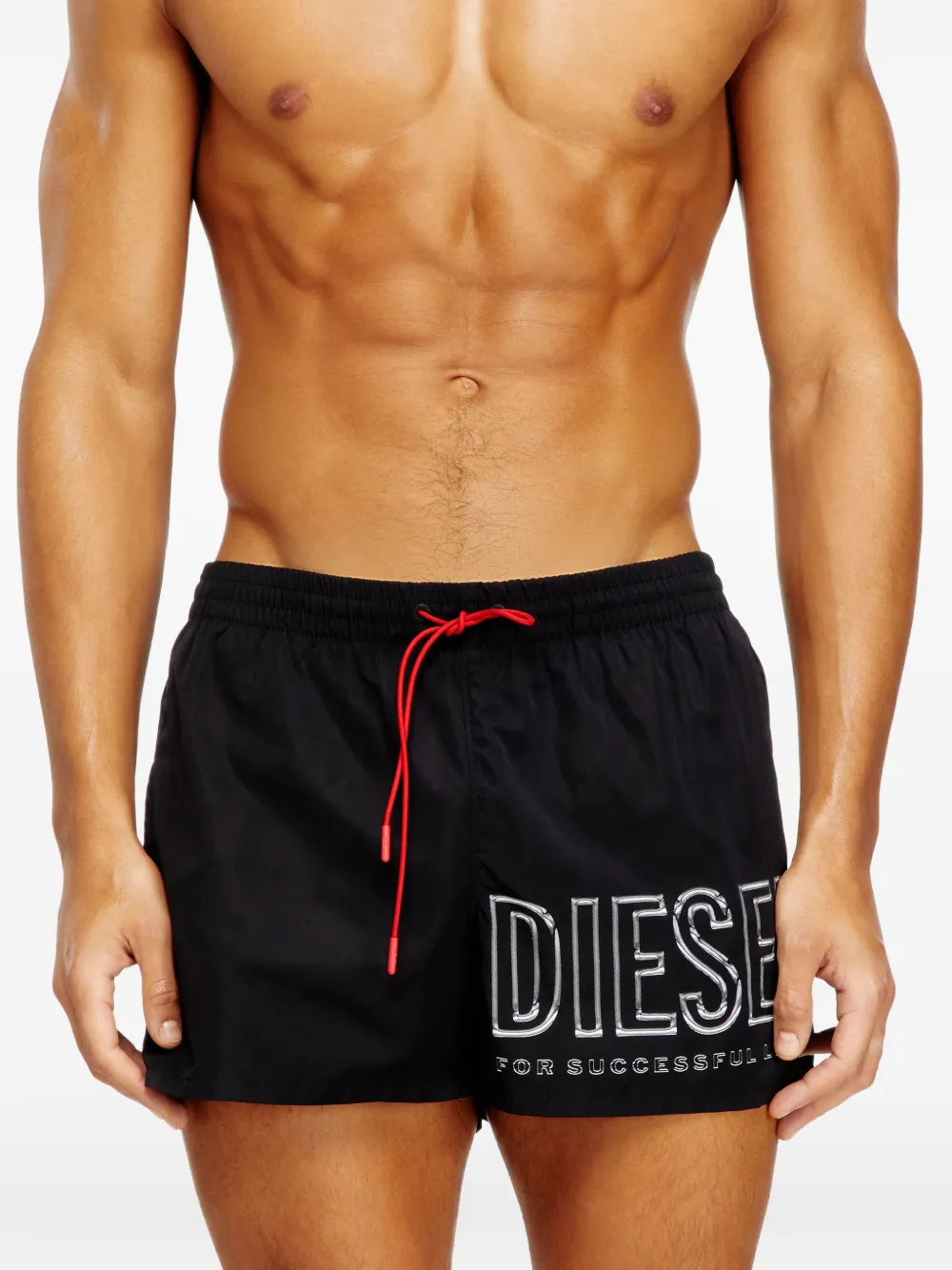 Diesel Soccer-41-D-Core logo swim shorts | Swim & Board Shorts | Image 2