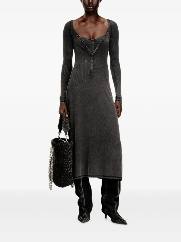 knitted halter neck dress Navy Halter Knit Midi Dress – STYLED BY ALX COUTURE