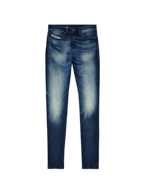 Diesel button-fastening skinny jeans