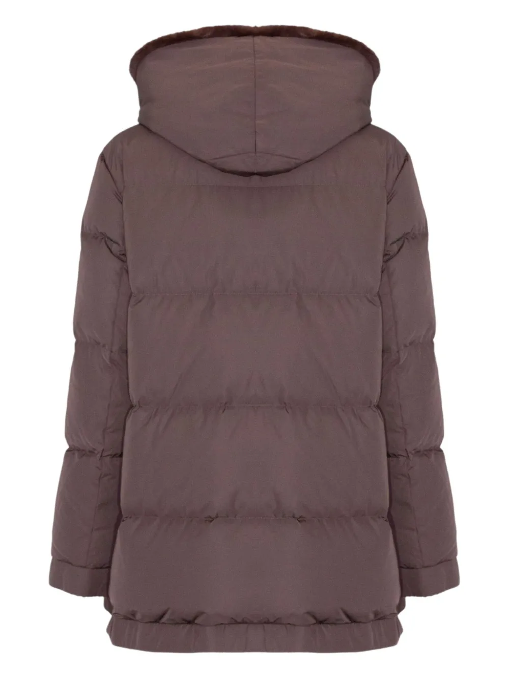 LOU ANDREA hooded long-sleeve jacket | Down Jackets | Image 2