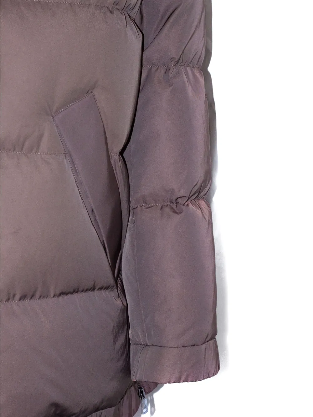 LOU ANDREA Jack met capuchon Bruin