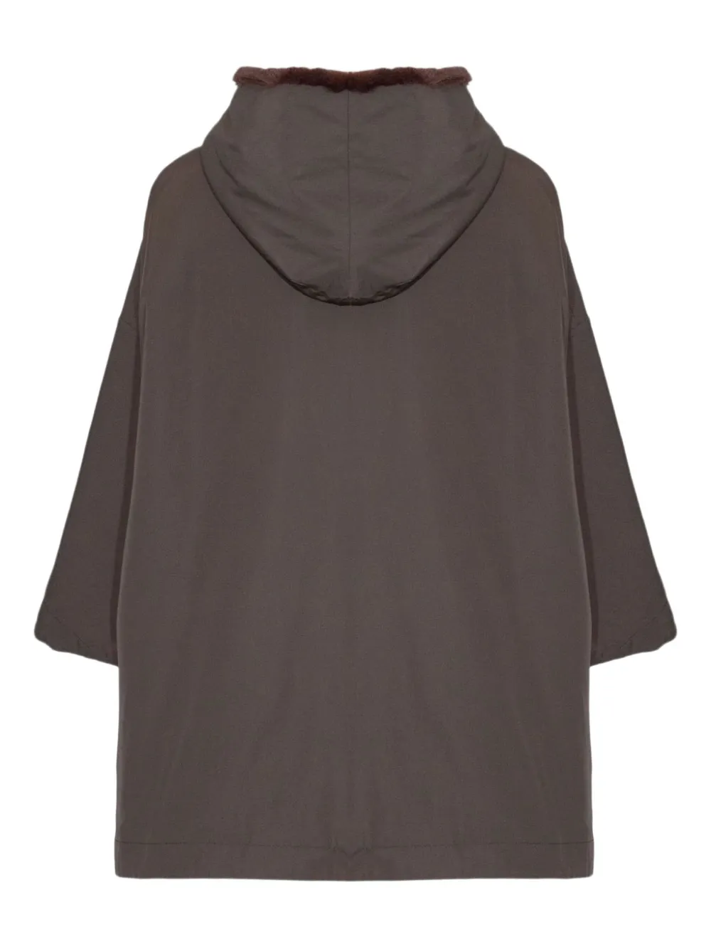 LOU ANDREA capa reversible con capucha | Capas y ponchos | Image 2