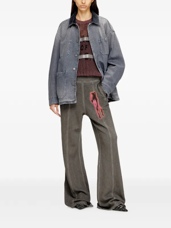 Diesel D-Stack-U-L デニムジャケット | グレー | FARFETCH JP
