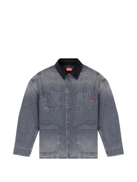Diesel D-Stack-U-L patch-pocket denim jacket