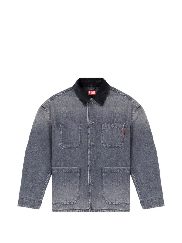 Diesel D-Stack-U-L デニムジャケット | グレー | FARFETCH JP
