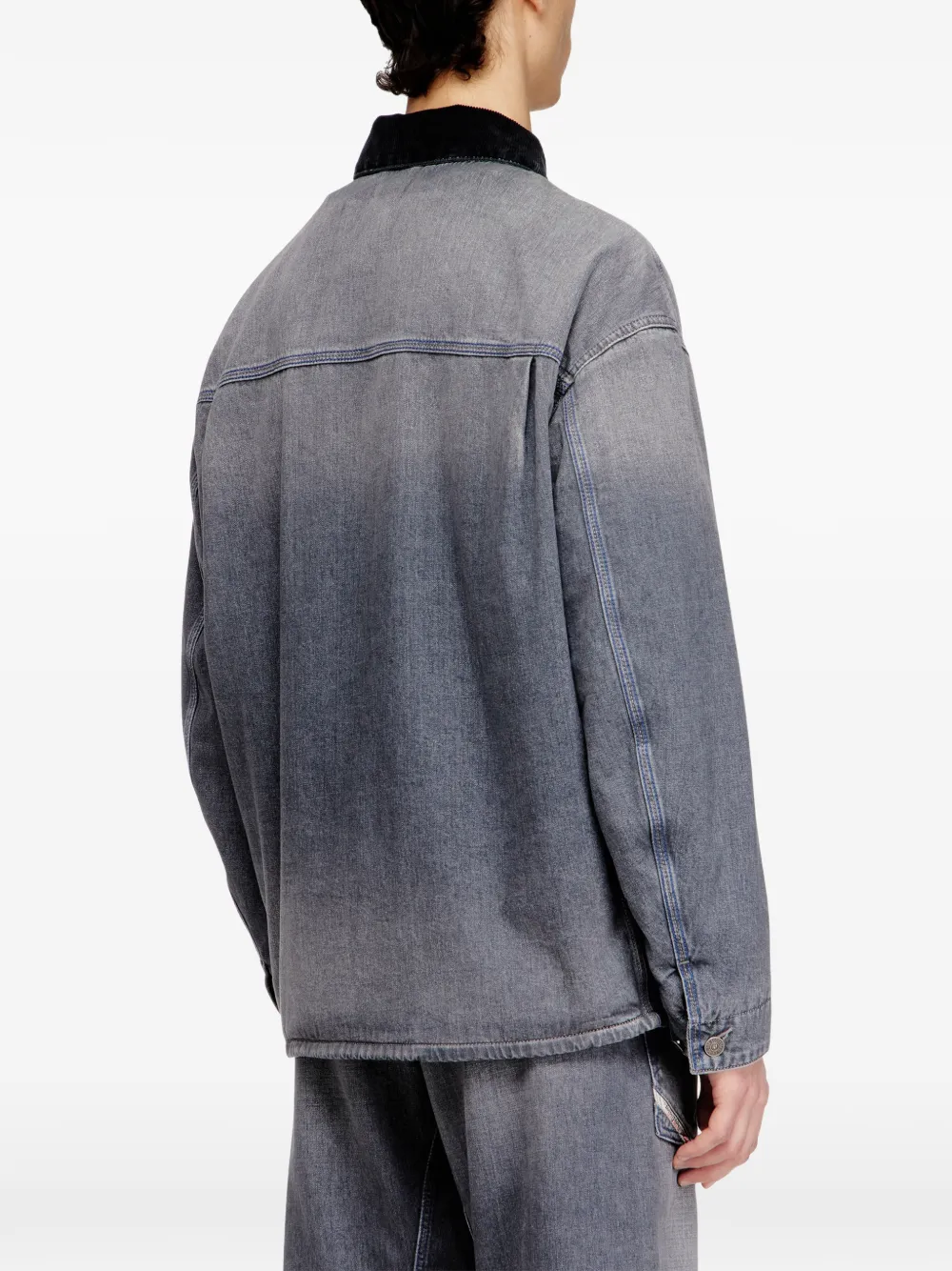 Diesel D-Stack-U-L デニムジャケット | グレー | FARFETCH JP