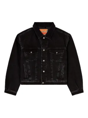 Diesel D-Glory デニムジャケット | ブラック | FARFETCH JP