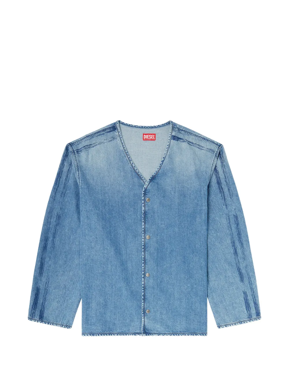 Diesel D-Cadi-S V-neck shirt - Blu