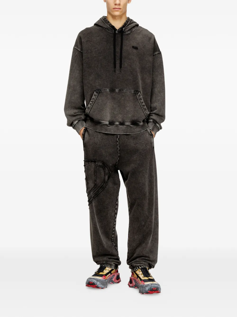 Diesel P-Marky-Den appliqué-detail track pants | Sweatpants | Image 2