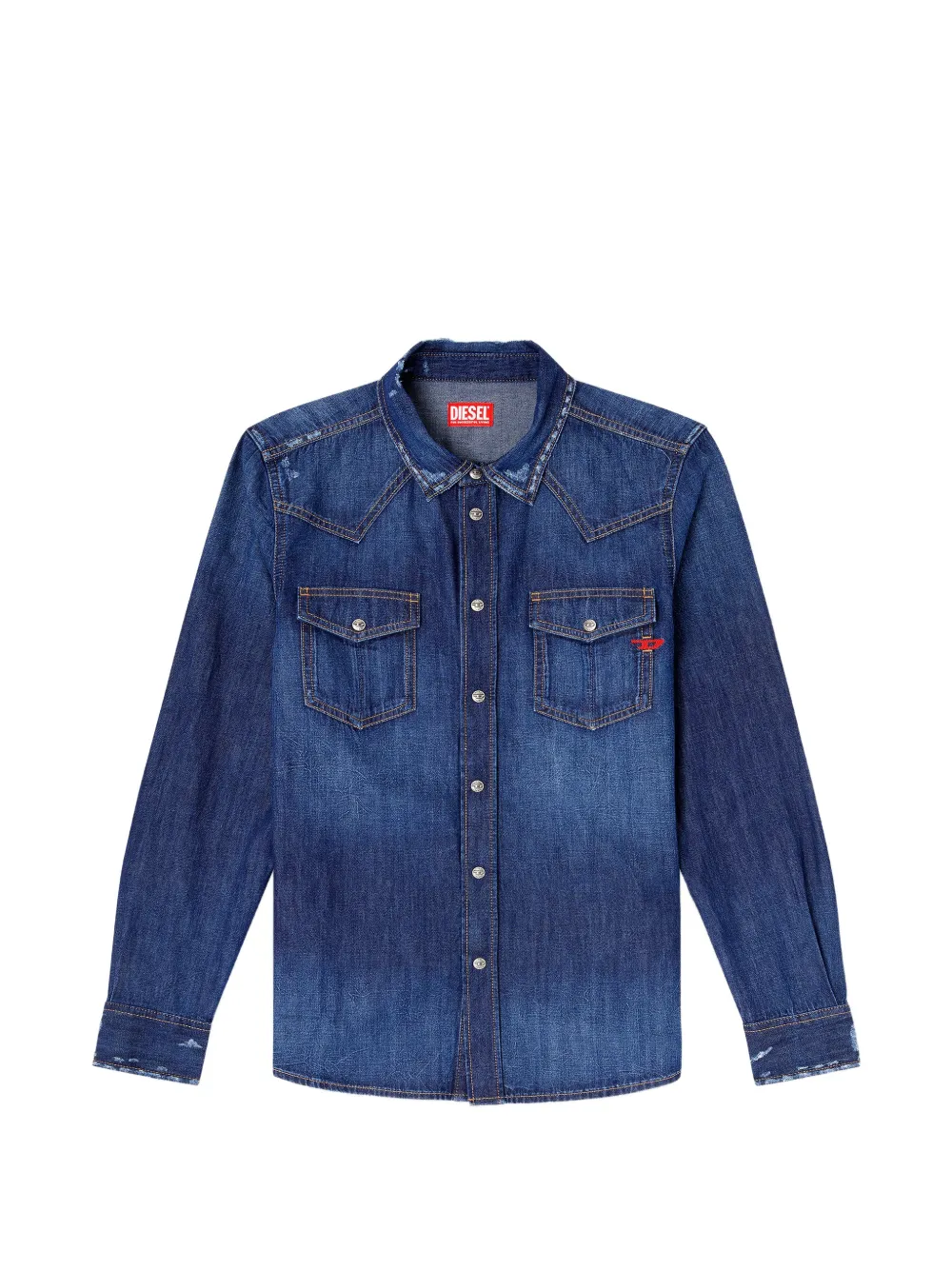 Diesel D-Vega denim shirt - Blau