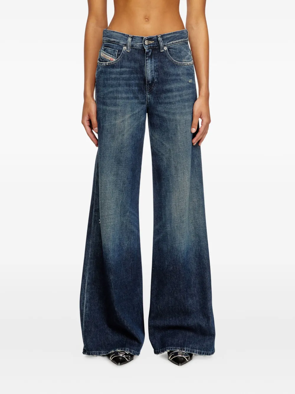 Diesel D-Akemi jeans Blauw