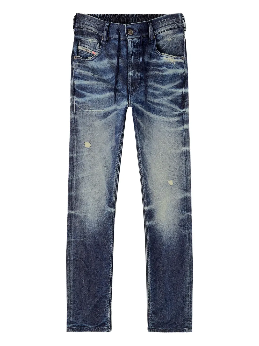 Diesel D-krooley joggjeans® 068ud drawstring jeans | Blue | Image 1