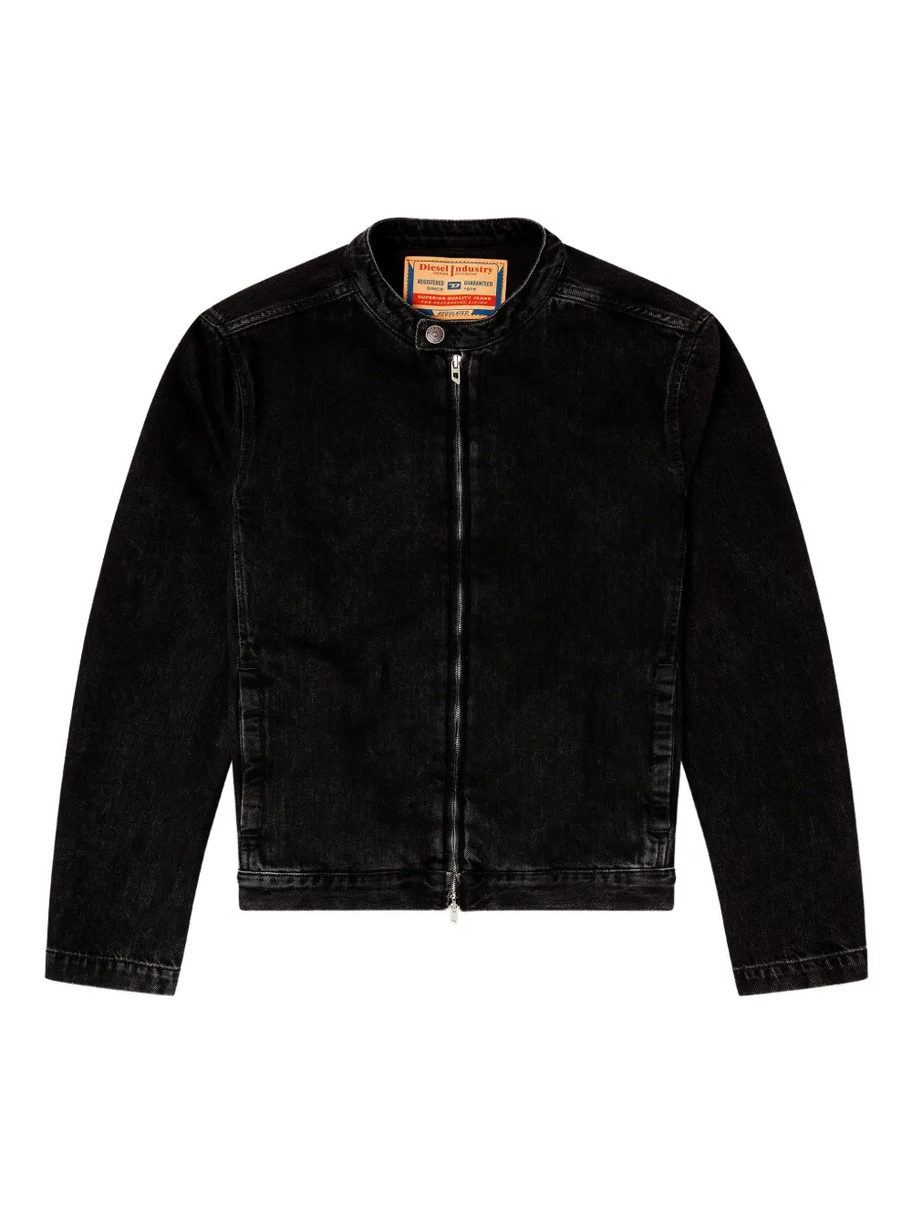 Diesel D-Glory snap-button denim jacket - Schwarz