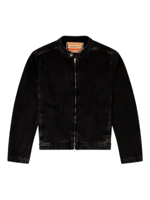diesel ディーゼル Diesel D-Glory デニムジャケット | ブラック | FARFETCH JP