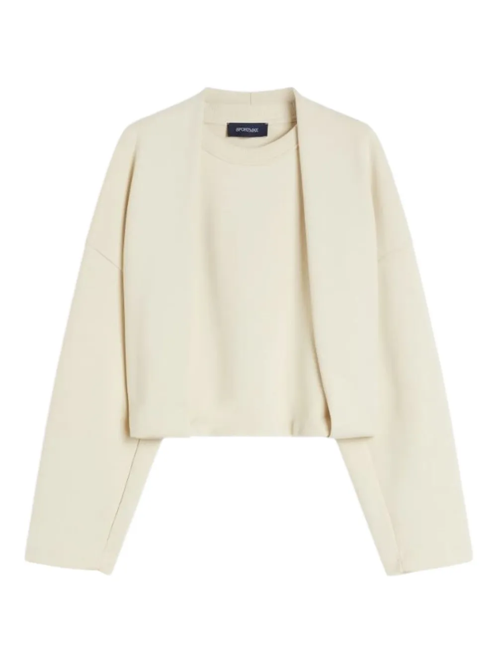 Sportmax double layered sweater - Toni neutri