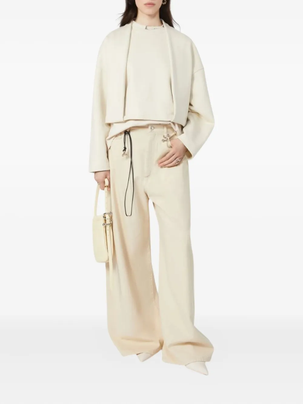 Sportmax Gelaagde trui Beige