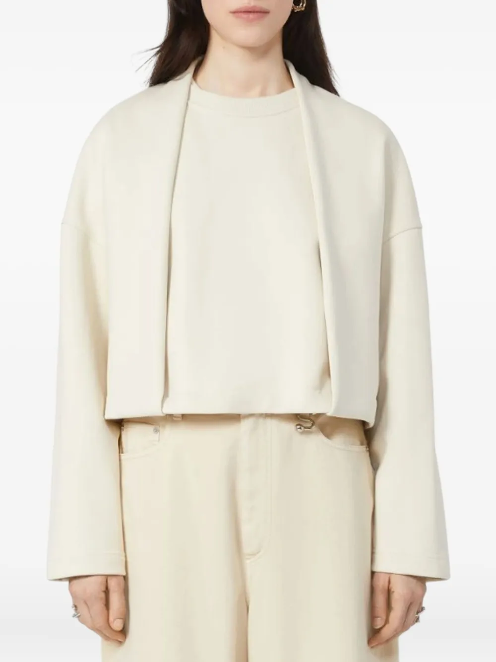 Sportmax Gelaagde trui Beige