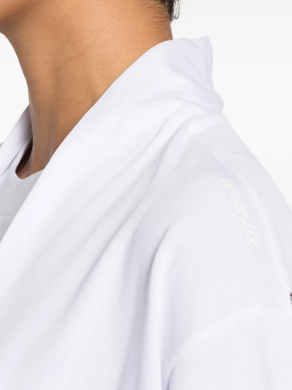 Sportmax Top met korte mouwen Wit