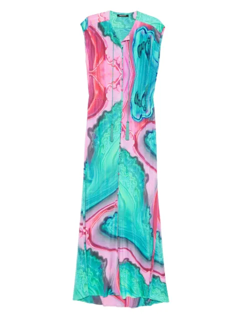 Roberto Cavalli tassel-detail buttoned dress