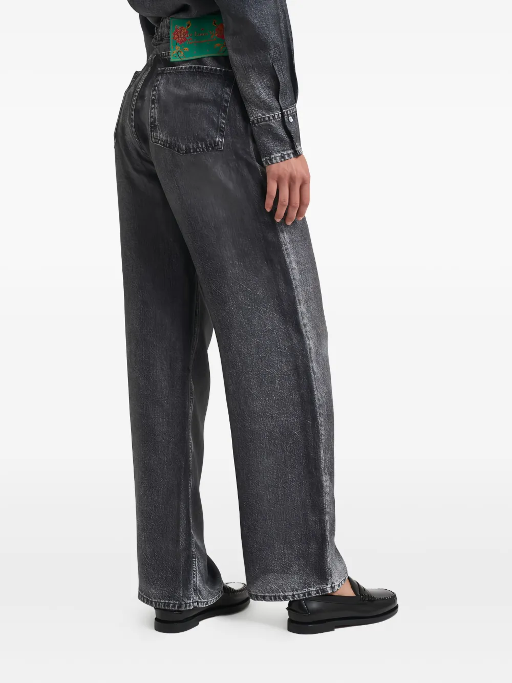 Pierre-Louis Mascia Zijden broek Grijs