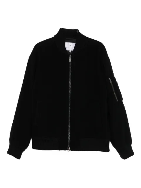 SEVEN GAUGE wool bomber jacket
