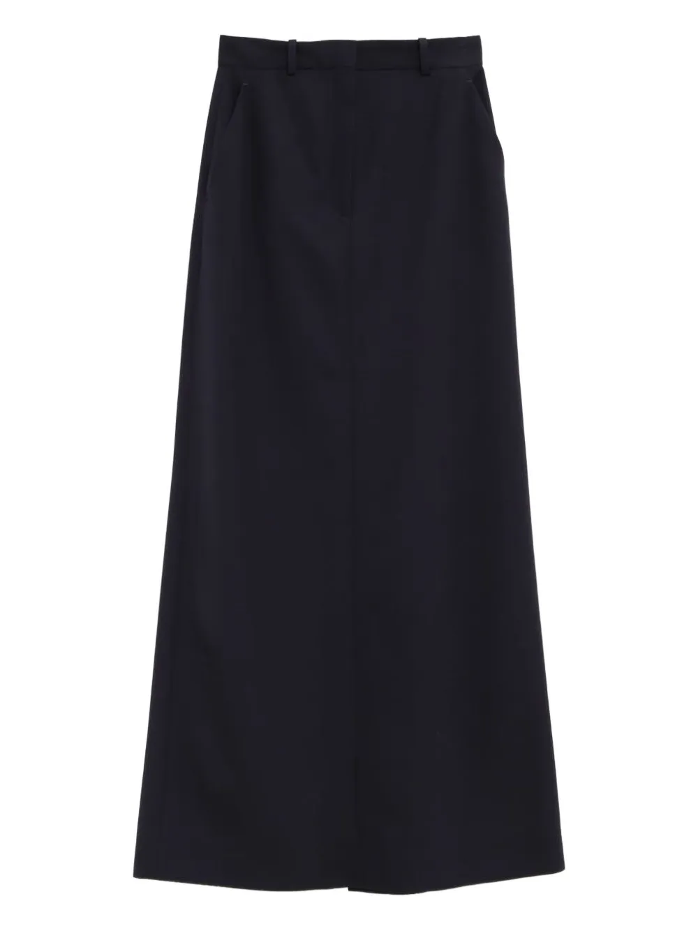 The Row Slit Maxi Skirt In Blue