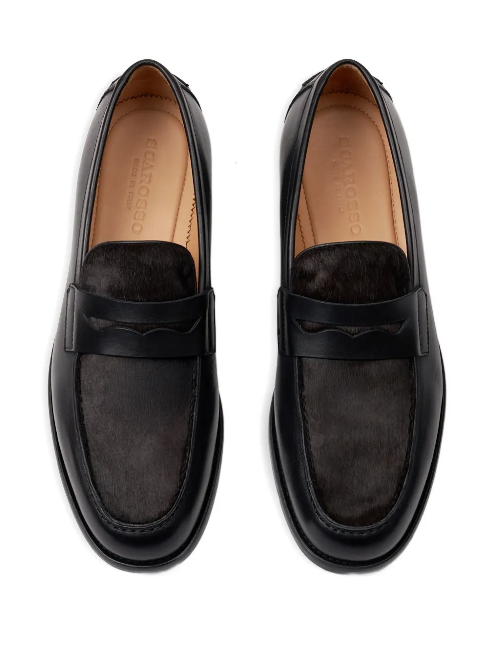 Scarosso Aaron loafers Zwart