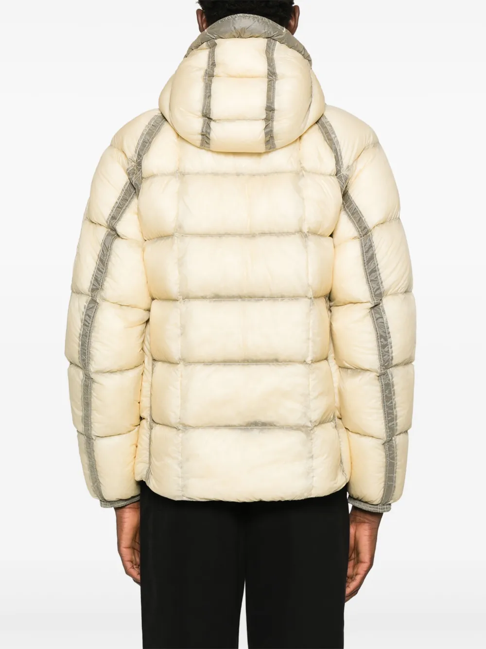 C.P. Company Gevoerd jack met capuchon Beige