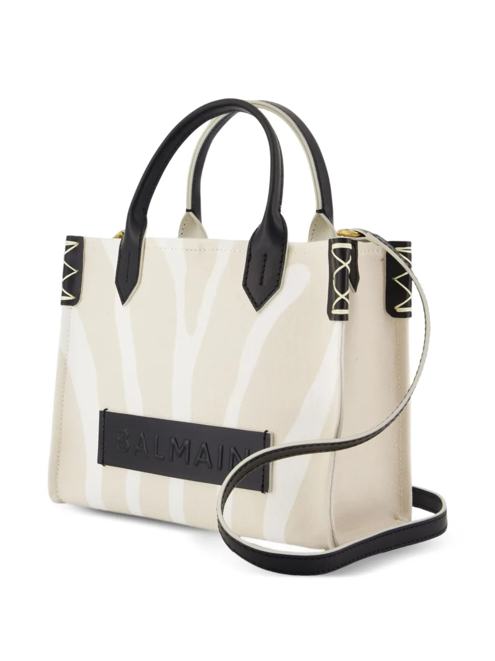 Balmain small B-army shoulder bag - Beige