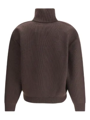 新品★YSL★Yves Saint Laurent★ニットセーター★ブラウン★L Saint Laurent(サンローラン) ニット・セーター(レディース