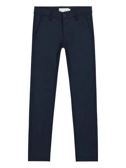 Scapa diagonal-pocket trousers