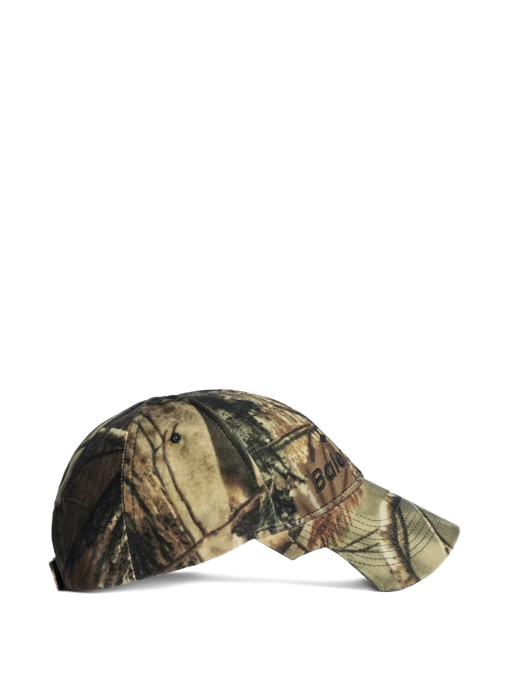 Balenciaga Camouflage-print Baseball Cap In Green