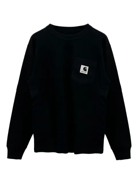 sacai pocket long-sleeve T-shirt