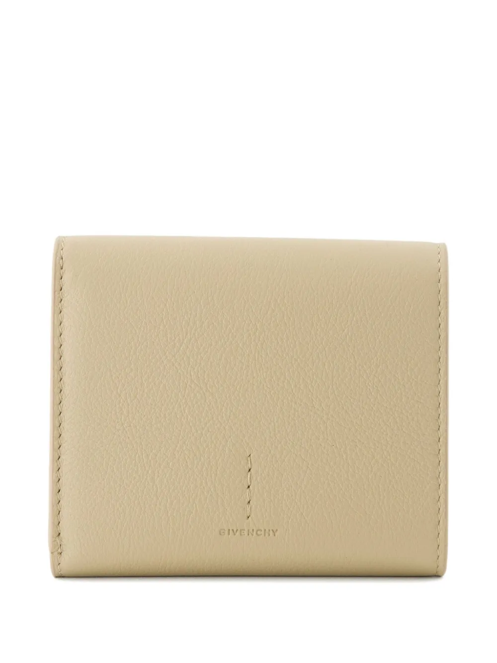 Givenchy Bewerkte leren portemonnee - Beige