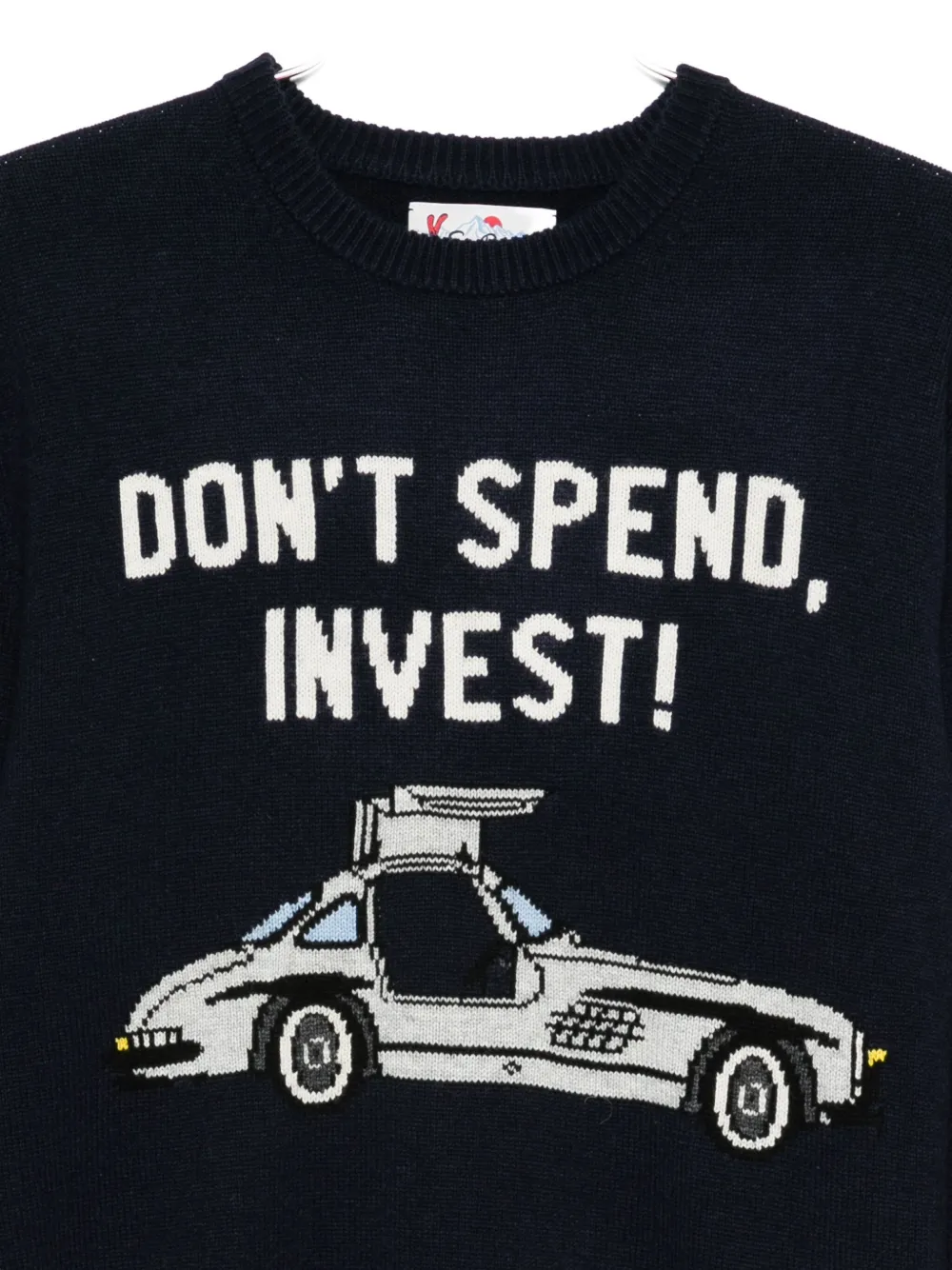 Mc2 Saint Barth Heron Sweater In Blue