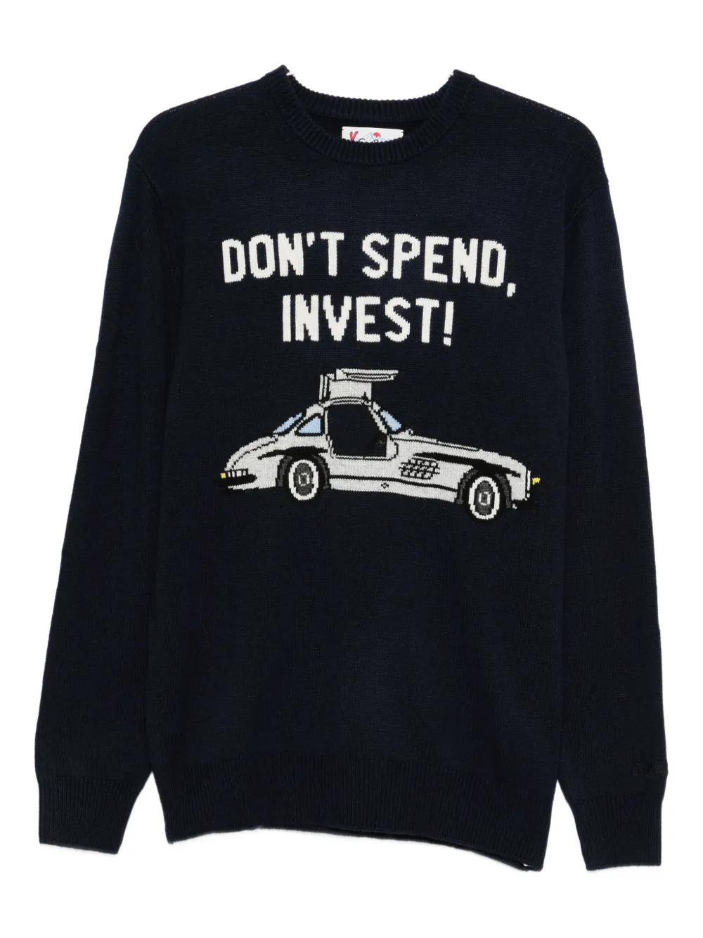 Mc2 Saint Barth Heron Sweater In Blue