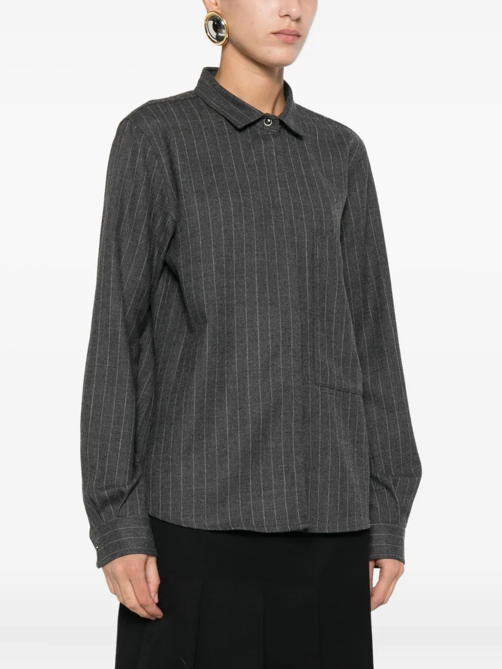 Nine In The Morning Striped-pattern Shirt In Green