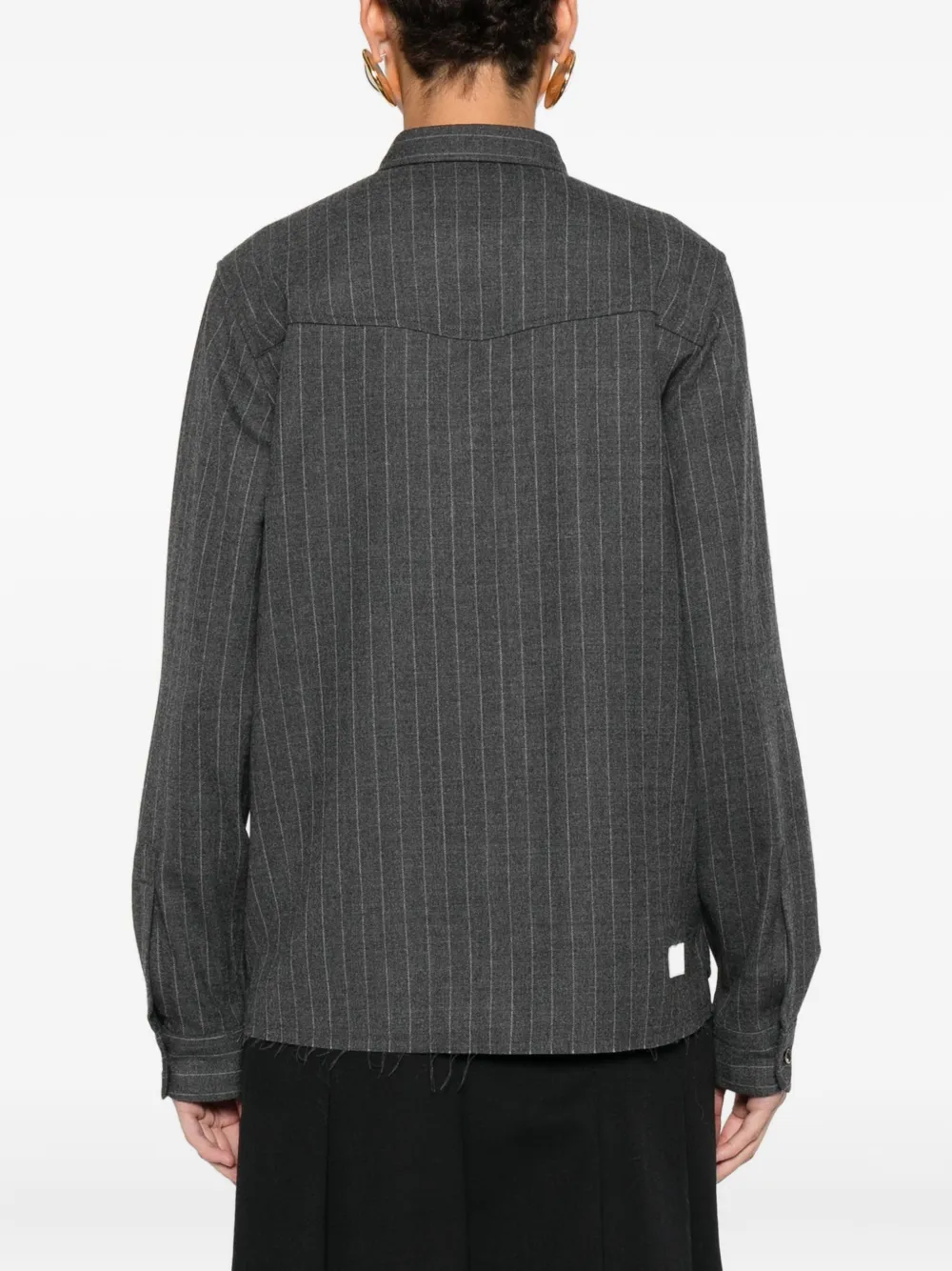 Nine In The Morning Striped-pattern Shirt In Green