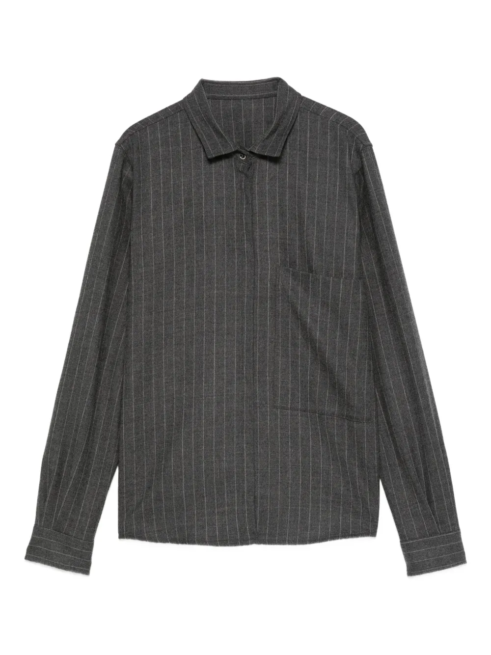 Nine In The Morning striped-pattern shirt | Grey | Image 1