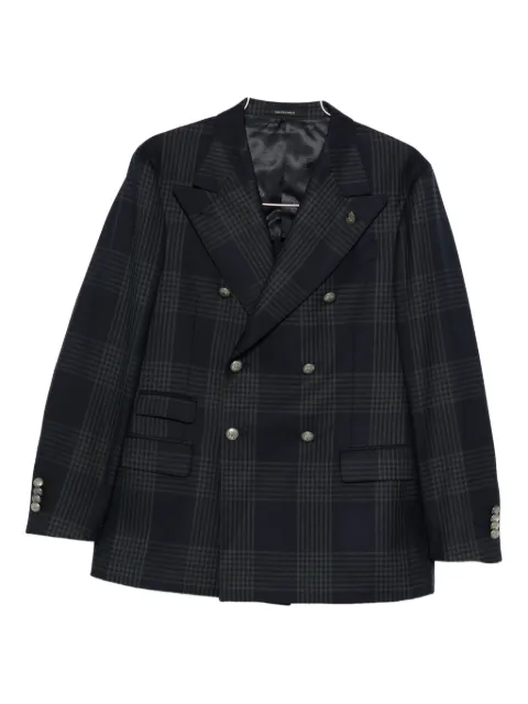 Gabriele Pasini checked double-breasted suit