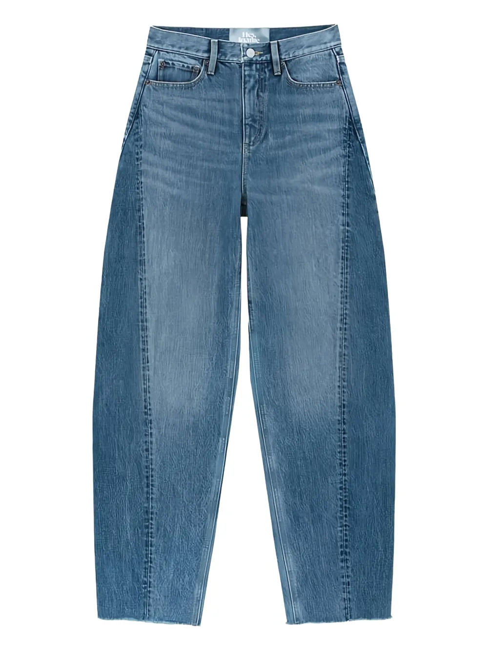 Hey Joanie Luna Wide-leg Jeans In Blue