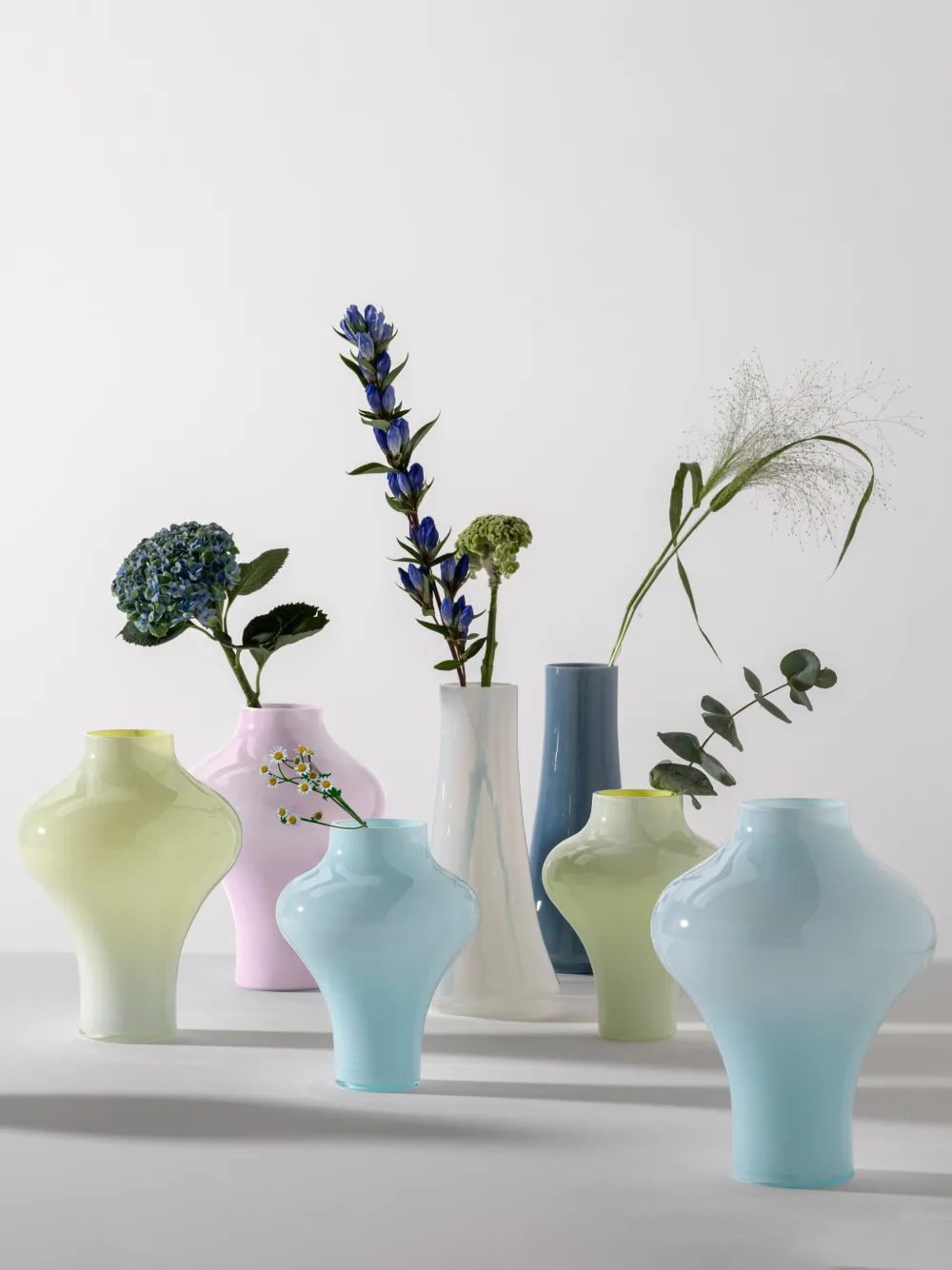  Nasonmoretti As16 Vase (30cm X 22cm) - Blue 
