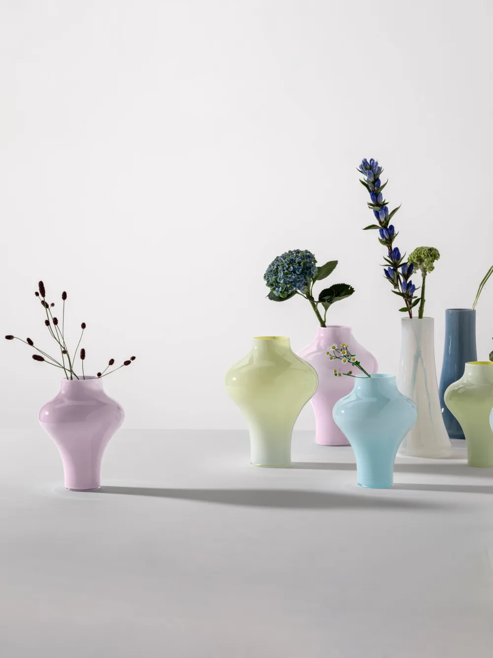  Nasonmoretti As17 Vase (24cm X 18.5cm) - Pink 